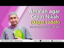 Amalan Agar Cepat Nikah Dapat Jodoh Ustadz Ahmad Zahrudin M Nafis Youtube Blush Bridesmaid Dresses Doa Nikah