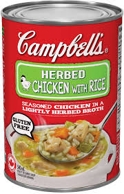 Campbell's no longer makes it's chicken verde soup which lent itself well to mexican dishes. Amazon Ca Hot Campbell S Soup Vegetable Minestrone Herb Chicken With Rice Cream Of Mushrooms 540ml 0 85 After 15 S S Redflagdeals Com Forums