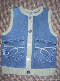 Selma Adli Kullanicinin Upcycle Sweaters Panosundaki Pin Yelek Degismis Giysi Kot Yelek