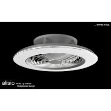 A ceiling fan with lights brings superior lighting and improved airflow to any room in your home. Mantra Lighting Alisio Ceiling Fan With Led Light Remote Controlled Chrome Grey Lighting From The Home Lighting Centre Uk