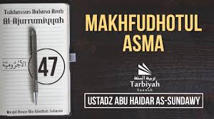 10,99 € 10,99 € lieferung bis morgen, 28. Video Makhfudhotul Asma Penjelasan Al Ajurrumiyyah 47 Video Music Dowload An Overview Music Euro America
