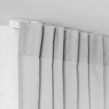 Vidga Single Track Set Ikea In 2020 Curtain Track System Curtain Track Ceiling Curtain Track