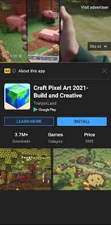 More than a decade after its release, minecraft remains one of the most popular games on pcs, consoles, and mobile dev. Trashy Game Company Using The Minecraft Earth Ads For Their Own Profit Tranjonland More Like Trojanland Trashy