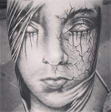 Tattoos are amazing pieces of self expression. 33 Scary Tattoos That Are So Creepy They Will Haunt Your Dreams