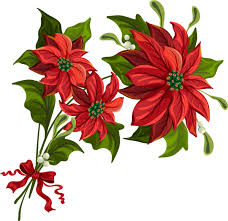 Transparent Christmas Png Poinsettia Clipart Christmas Clipart Christmas Decoupage Christmas Poinsettia