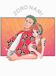 Roronoa Zoro Nami One Piece T Shirt By Nairuwanistore Redbubble Zoro Nami Zoro Roronoa Zoro