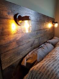 100 Diy Pallet Wood Headboard Project Ideas Pallet Reuse Pallet Wood Headboard Headboard Projects Rustic Wood Headboard