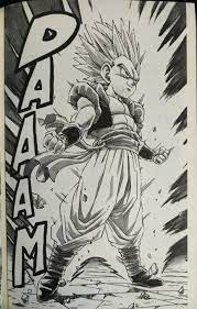AGL Super Saiyan Gotenks card art Manga Origin : r/DBZDokkanBattle