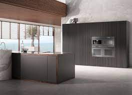 die einbaugerate der miele artline zeichnen sich uber ihre grifflose oberflache aus hier in kubusform angeordnet f einbaugerate haus renovieren kuchen design