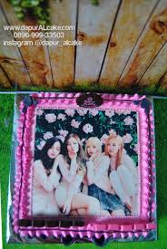 Rose blackpink birthday selebritas ulang tahun beautiful. Blackpink Cake Al Cake Kue Ulang Tahun Bekasi
