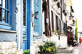 La Maison Bleu Beaumont En Auge Normandy Postcard Photo