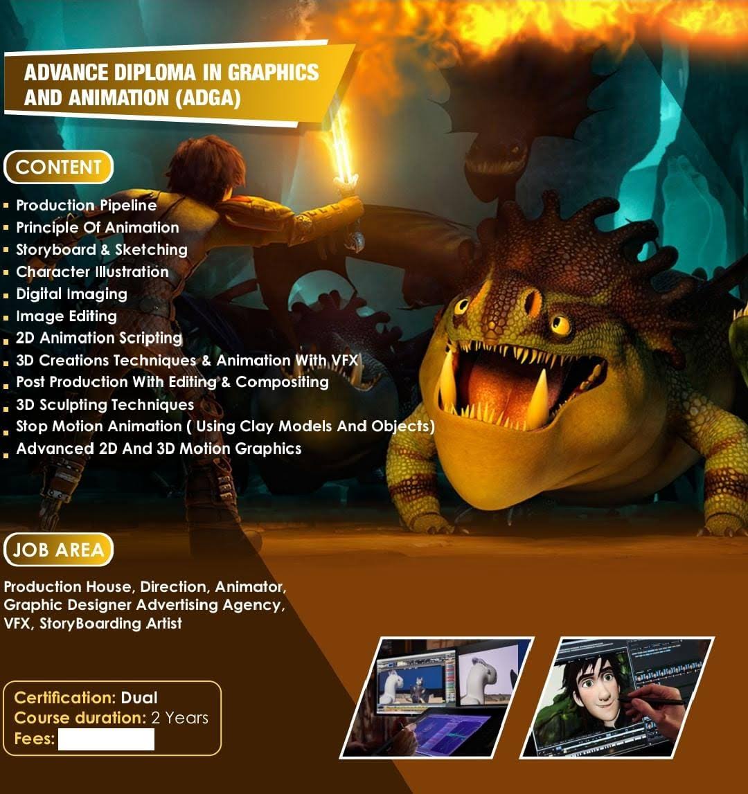 Advance Diploma In Graphics & Animation product image