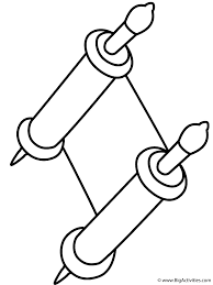 Our online collection of easy and adult coloring pages feature the best pictures for you to color. Torah Scroll Coloring Page Hanukkah