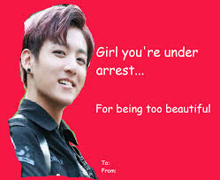 These valentine's day cards are the perfect gift for bts fans. Bts Valentines Day Cards Vallentine Gift Card