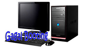 Setelah di tekan tombol power, kmputer hidup. Memperbaiki Komputer Tidak Bisa Booting Dhicomp