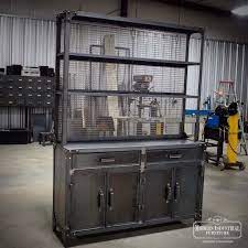 Modern Industrial Furniture On Instagram Before Clean Up And Clear Handmade In The Usa Modern Industrial Furniture Modern Industrial Industrial Furniture