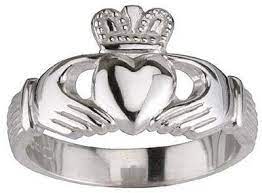 Claddagh Ring Silver Claddagh Ring Claddagh Rings Irish Wedding Rings