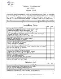 New Cumberland Pennsylvania Restaurant Consultants Restaurant Forms Checklists Workplace Wizards Mystery Shopper Teacher Observation Best Templates