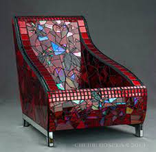 6 chaise art déco 6 art deco chair. Lovely Chair Mosaic Mosaic Art Stained Glass Art Mosaic Furniture