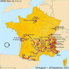 This year, and for the first time, le tour de france et his main partner lcl give. Datei Route Of The 2020 Tour De France Png Wikipedia