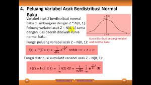 Jumlah dan selisih sinus dan cosinus 13. Distribusi Normal Materi Matematika Peminatan Kelas Xii Semester 2 Youtube