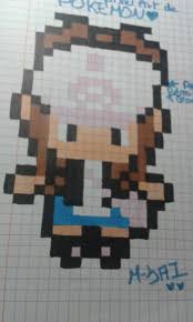 Pokemon Personnage Pixel Art M Jai Grand Tableau Personnage Tableau