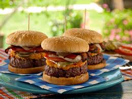 Pimiento Cheese Bacon Burger Recipe Bacon Burger Food Network Recipes Pimiento Cheese