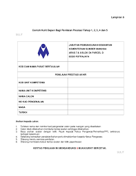 Markah pencapaian keseluruhan pembekal mengikut kategori. Borang Laporan Penilaian Prestasi Khas Nedlasting Krom Blackburan S Diary