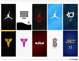 In late february, kyrie irving led a push to have kobe bryant become the new inspiration for the nba logo. Kyrie Irving Logo Shoes Wallpapers Wallpaper Cave