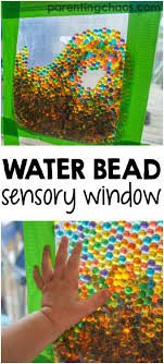 Water Beads Sensory Window Bag Toddler Sensory Infant Activities Toddler Activities