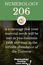 Numerology No 206 The Secret Meaning Of Angel Numbers In Life Numerology Learn To Read Life Path Number
