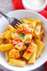 Rigatoni Pasta With Sausage And Shrimp 30 Minute Home Plate