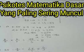 3 soal psikotes tersulit yang menyebabkan gagal lolos seleksi kerja. Latihan Soal Tes Psikotes Matematika Pdf Banjar Smart Digital