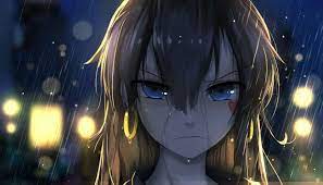Share anime wallpaper for phone with your friends. Brown Hair Blue Eyes Anime Girl Wallpapers Wallpaper Cave