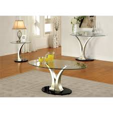 See the detailed pictures here. Furniture Of America Mansa 3 Piece Metal Coffee Table Set In Satin Plated Idf 4727 3pc
