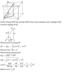 Soal dimensi tiga berikut ini berformat pdf. Contoh Soal Pembahasan Dimensi Tiga Geometri Ruang