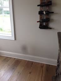 Sw Accessible Beige With The Perfect Base Molding And Wood Floor Color Accessible Beige Grey Walls Living Room Taupe Walls