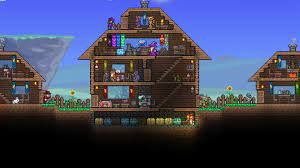 The pixel art style of terraria lends itself to beautiful home and base designs if the player puts in the time to do it properly. Terraria House Designs Cool Ideas For Housing Your Terraria Npcs Pcgamesn