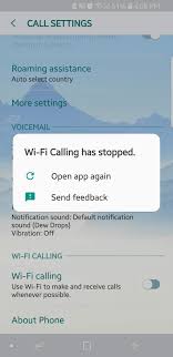 When unlocked = non branded universal phones, they are not able to take advantage of branded phone . Wifi Calling Not Working On Samsung S8 Freedommobile