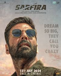 Taran Adarsh | AKSHAY KUMAR: 'SARFIRA' FIRST POSTER UNVEILS… 12 JULY  RELEASE… #Sarfira - which marks #AkshayKumar - director #SudhaKongara's  first… | Instagram