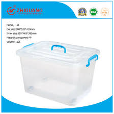 The warehouse containers can save space during transportation on euro pallets. China Popular 110l Plastic Storage Box Clear Heavy Duty Plastic Container Packing Box China Plastic Box And Plastic Products Price