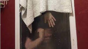Teasing my boyfriend in front of the window. Woman Trapped In Window Trying To Retrieve Poo After Tinder Date Bbc News