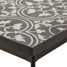Maisons Du Monde Rosa Table Detail Table De Salle A Manger En Rosa Carreau De Ciment Table A Manger Metal Table Salle A Manger