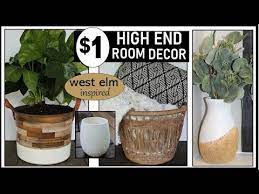 80 High End Dollar Tree Diy Room Decor Inspired By West Elm Youtube Diy Dollar Tree Decor Dollar Tree Diy Dollar Tree Decor