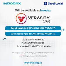 In the beginning, people were skeptical of us as an investment company, oscar said. Indodax On Twitter We Are Pleased To Announce A New Crypto Asset That Will Be Added To The Indodax Marketplace Verasity Vra Verasitytech For More Information Https T Co Xxxhpd1fmq Indodax Asetmasadepan Https T Co Rqitscpjvn
