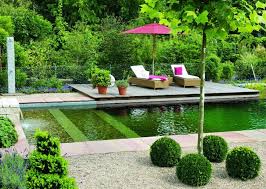 Schwimmteiche Wasserspiel Garten Wasser Im Garten Feuerstelle Garten