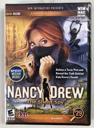 Nancy Drew The Silent Spy Pc Mac Mystery Adventure Game New Sealed Ebay Nancy Drew Her Interactive Mystery