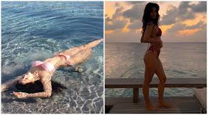 Disha Patani turns into a 'mermaid' on Maldives beach, see photos |  Entertainment News,The Indian Express