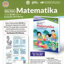 Buku matematika untuk siswa untuk kelas iv, v dan vi ini sangat penting agar siswa dapat mengikuti pembelajaran guru yang sesuai dengan buku pegangan guru. Buku Siswa Matematika Sd Kelas 6 K13 Revisi Shopee Indonesia