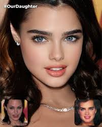 Olivia austin and brooke brand have a threesome. Angelina Jolie Brooke Shields Daughter Brunette Beauty Beauty Girl Beautiful Eyes
